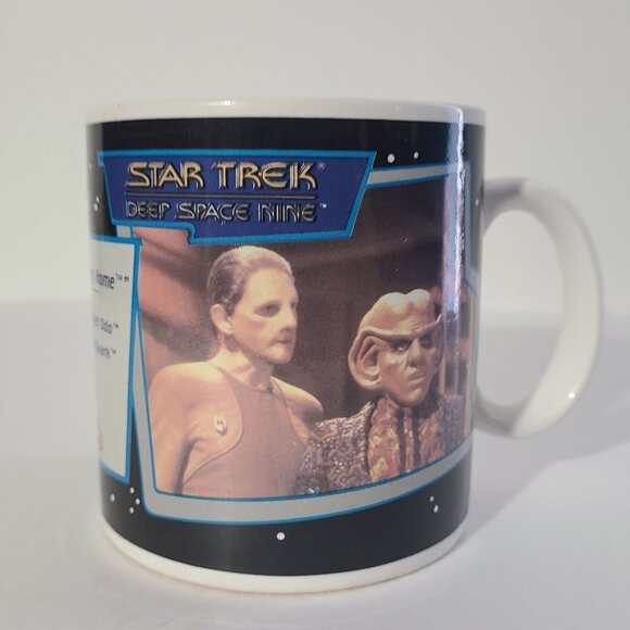Vtg 90s Star Trek: Deep Space Nine: Episode 410 Odo & Quark Applause - Picture 2 of 6